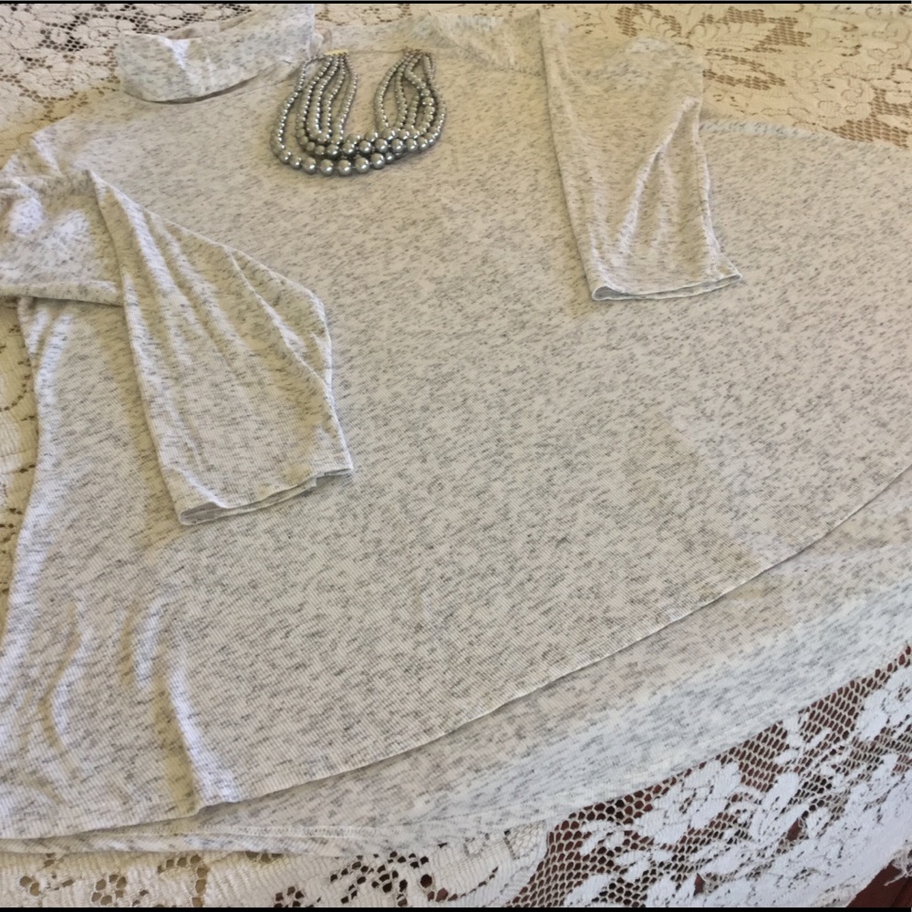 Apt. 9 high collar shirt